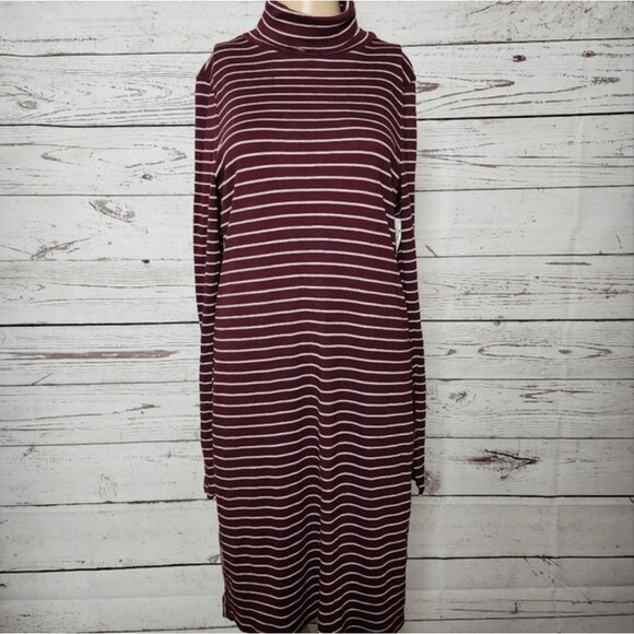 Three Dots Long Sleeve Turtleneck Dress XL NWT - Picture 2 of 4